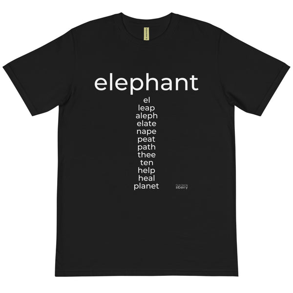 T-Shirt 'ELEPHANT' organic unisex