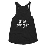T-shirt 'THAT SINGER' women's tank